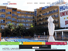 Tablet Screenshot of hoteluniversroses.com